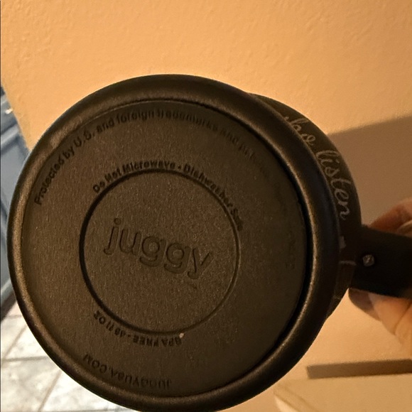 Juggy ACOTR Black and Silver Travel Mug with Straw - Picture 6 of 6